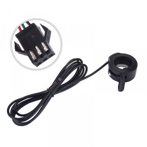 Maneta de acceleratie pentru trotineta sau bicicleta electrica cu mufa SM 1.8M [2]