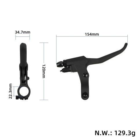 Maneta de frana dreapta pentru Kukirin C1 PRO (B) [2]