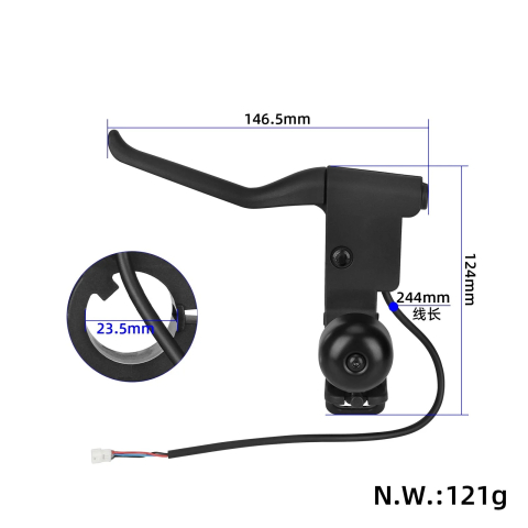 Piese trotinete electrice - Maneta de frana originala pentru  trotineta electrica Xiaomi 5/5 Max/5 Pro