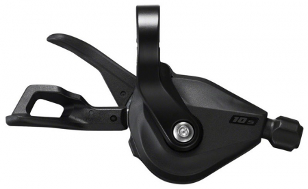 Manete schimbator bicicleta - MANETA DE SCHIMBATOR SHIMANO DEORE SL-M4100-R, DREAPTA 10 VIT., CABLU 2050MM, CAMASA SP41 ETANSA NEAGRA 1880MM, 6MM CAPAT ETANS X 3, NOSE CAP X 1, CU OGD