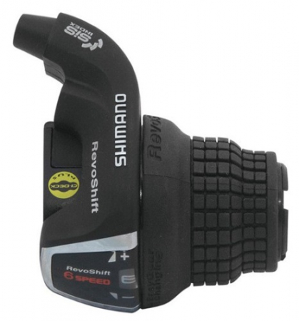 Ciclism - MANETA DE SCHIMBATOR SHIMANO TOURNEY SL-RS35-6R, DREAPTA 6 VIT., REVO, CABLU 2050MM, OGD