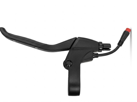 Componente franare - Maneta frana stanga trotineta electrica Kugoo cu mufa waterproof 2 pini