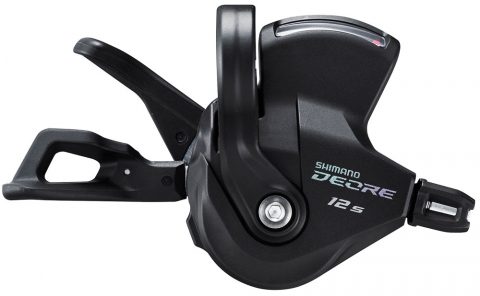 Manete schimbator bicicleta - MANETA SCHIMBATOR SHIMANO DEORE SL-M6100-R DREAPTA 12 VITEZE NEGRU