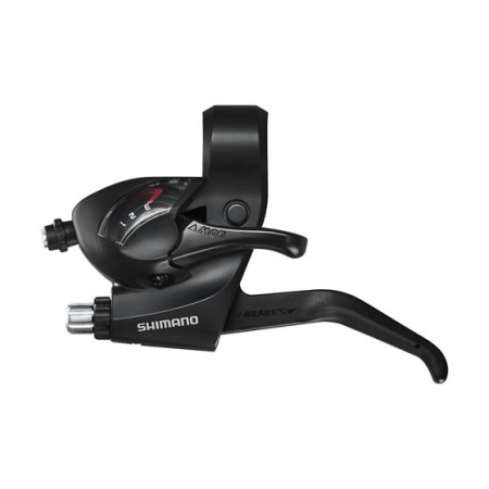 Maneta Schimbator Shimano, ST-EF41-L - Stanga-Fata, 3 Viteze, Negru [1]