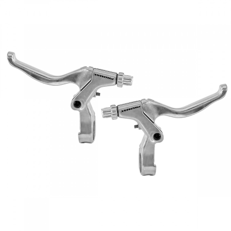 Ciclism - Manete Frana Aluminiu PROMAX-Silver