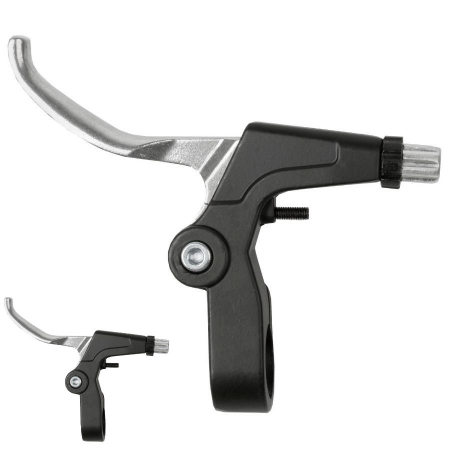 Ciclism - Manete Frana Copii Aluminiu SXT AP Silver/Negru