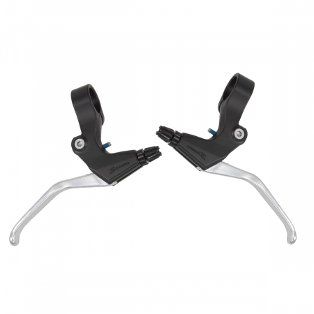Manete Frana Saccon - Set V-Brake, Negru-Argintiu [2]