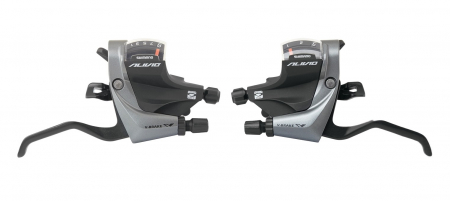 Ciclism - Manete frana/schimbator Shimano Alivio STM4000 3x9v