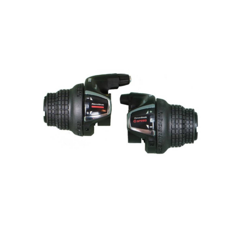 Manete schimbator bicicleta - Manete Schimbator Shimano Tourney Rs-35 Revo, 3Vit, Afisaj, stanga, Negru, fara ambalaj