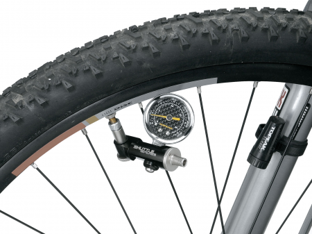 Manometru analogic multifunctional Topeak Shuttle TSUTG-02, Negru [3]