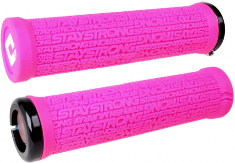 Ciclism - MANSOANE BICICLETA ODI STAY STRONG V2.1, 135 MM, LOCK-ON NEGRU