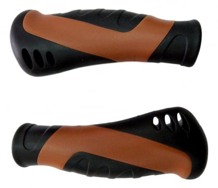 Piese biciclete - Mansoane City-Ergo-G105B, Negre-Maro