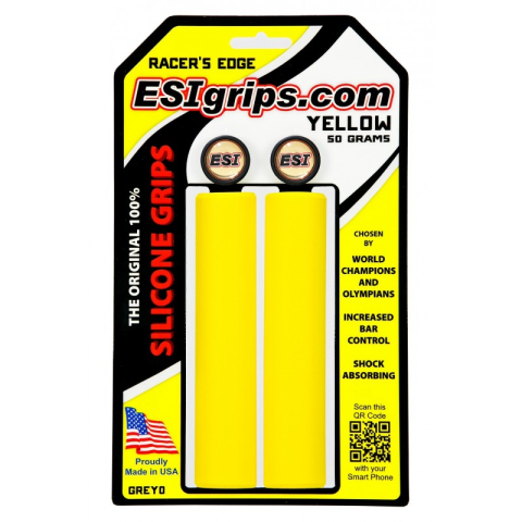Ciclism - MANSOANE ESI GRIPS RACER'S EDGE YELLOW GREY0