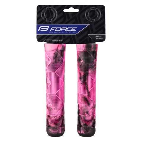 Mansoane Force BMX 145, cauciuc, Black/Pink [1]