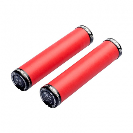 Ciclism - Mansoane Reverse Seismic Ergo Lock On 145x34 mm Rosu/Negru