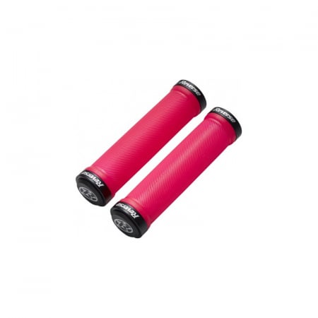 Ciclism - Mansoane Reverse Spin Lock-On 30 mm rosu/negru