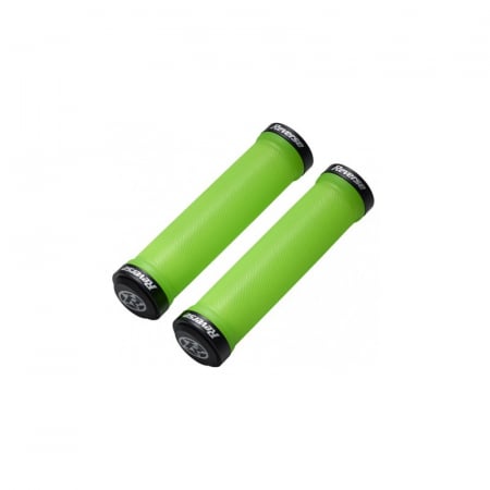 Ciclism - Mansoane Reverse Spin Lock-On 30 mm verde/negru