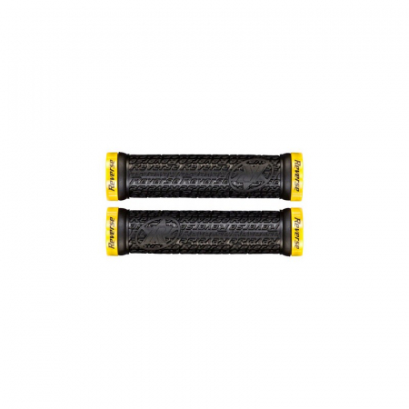 Mansoane Reverse Stamp Lock-On 135/30mm Negru/Galben [1]