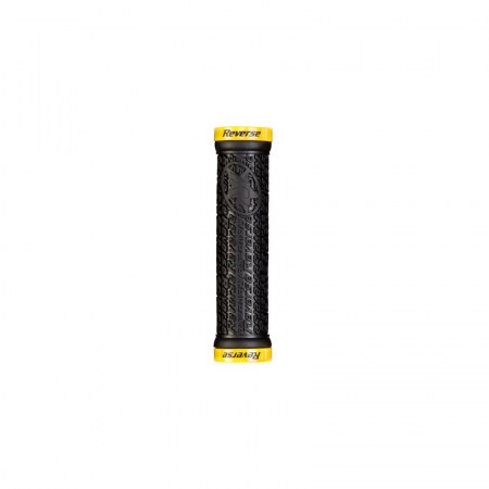 Mansoane Reverse Stamp Lock-On 135/30mm Negru/Galben [0]