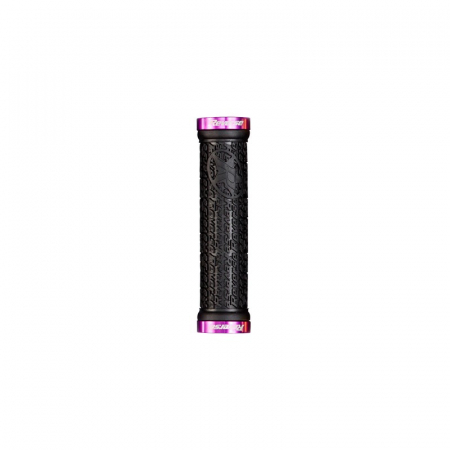 Ciclism - Mansoane Reverse Stamp Lock-On 135/30mm Negru/Mov