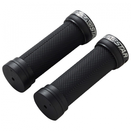 Piese biciclete - Mansoane Reverse Youngstar Lock-on 28x98mm negru/negru