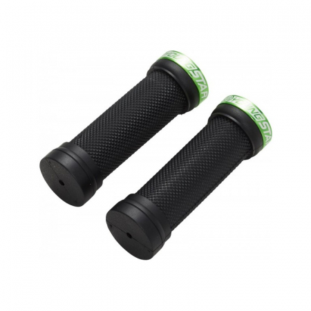 Piese biciclete - Mansoane Reverse Youngstar Lock-on 28x98mm negru/verde