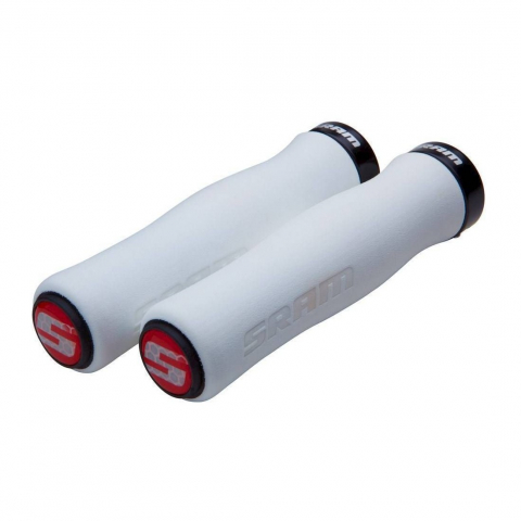 Ciclism - Mansoane Sram Locking Grips Foam 129 Wht/Black