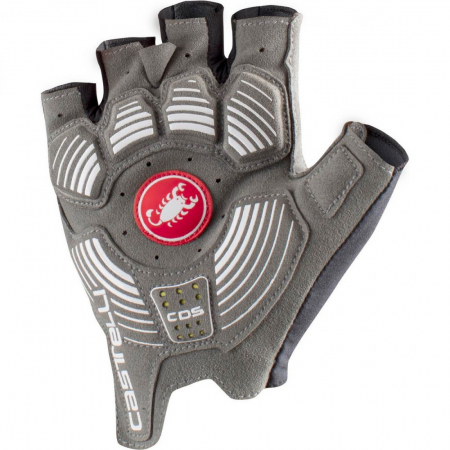 Ciclism - Manusi Castelli Rosso Corsa 2 W de dama Alb/Negru S