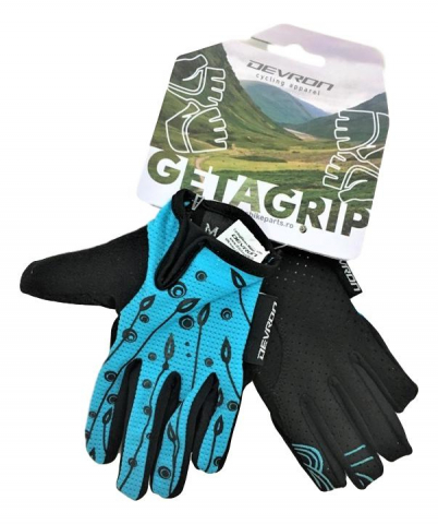 Manusi Ciclism Copii Devron 9592 - M/5, Albastru [1]