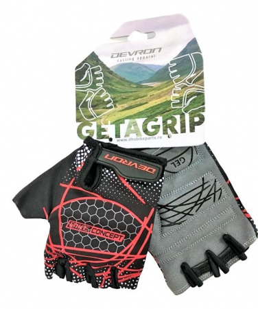 Manusi Ciclism Devron 8027 Bike-Concept - XL  Rosu-Negru [1]