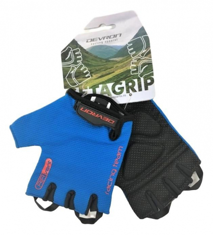 Manusi Ciclism Devron 8032 Racing-T Airvent - M, Negru-Albastru [1]