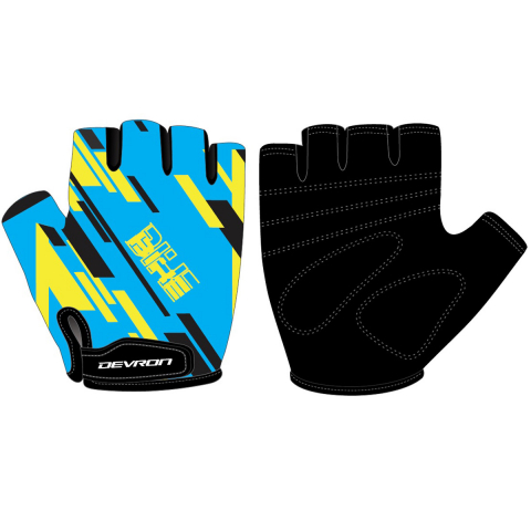 Echipament ciclism - Manusi Ciclism Devron 8202 Bike - L, Negru-Albastru