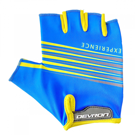 Manusi Ciclism Devron 8215 Stripes - XL  Albastru-Negru [2]