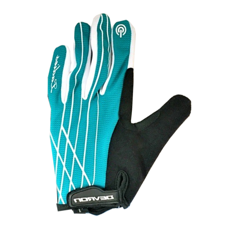 Manusi bicicleta - Manusi Ciclism Devron 9582 Ladies Touch D-Grip - XS, Turcoaz - Reambalat