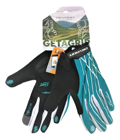 Manusi Ciclism Devron 9582 Ladies Touch D-Grip - XS, Turcoaz - Reambalat [1]