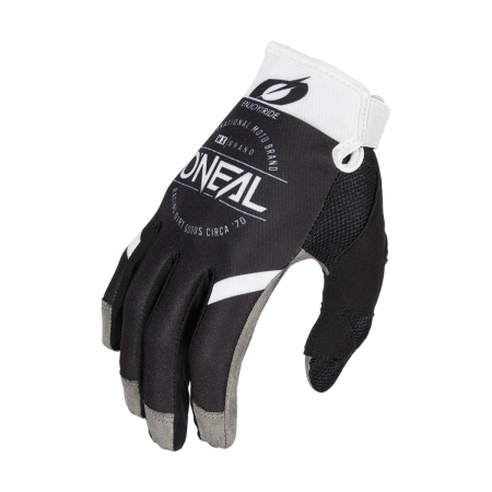 Manusi Ciclism O'Neal Mayhem Brand V.23 - L/9, Negru-Alb [0]