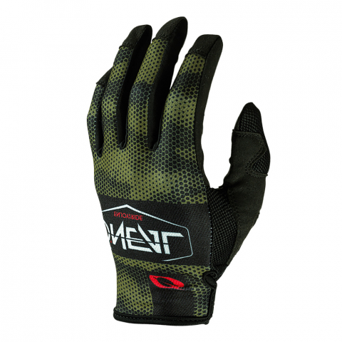 Manusi Ciclism O'Neal Mayhem Covert - S/8, Negru-Verde [1]