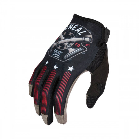 Ciclism - Manusi Ciclism O'Neal Mayhem Piston V.23 - XL/10, Negru-Alb-Rosu