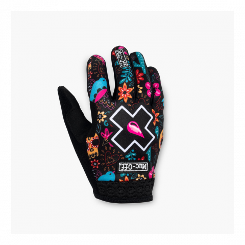 Ciclism - Manusi copii Muc-Off Youth Rider Gloves Shred Hot Chilli Pepper M