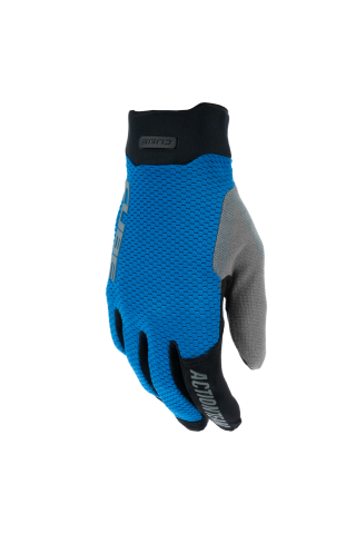Ciclism - MANUSI CUBE GRAVITY LONG FINGER X ACTIONTEAM BLUE XL