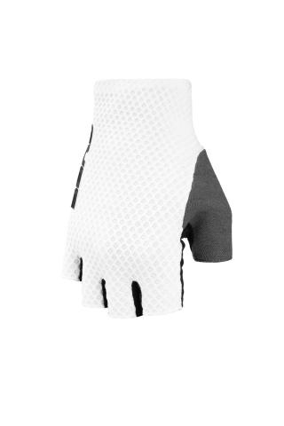 Manusi bicicleta - MANUSI CUBE RACE SHORT FINGER WHITE XXL
