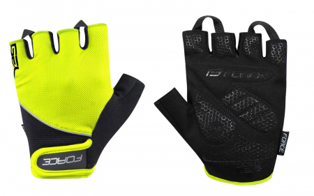 Ciclism - Manusi Force Gel fluo/negru M