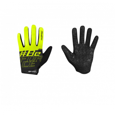 Manusi bicicleta - Manusi Force Kid MTB Swipe verde/negru XL