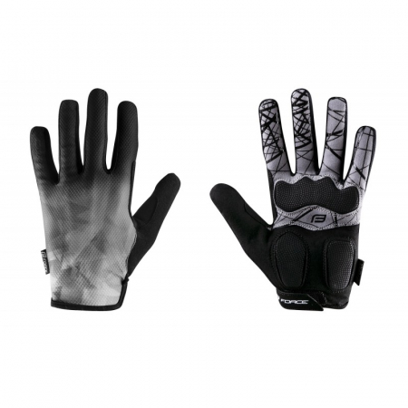 Manusi bicicleta - Manusi Force MTB Core, gri XL