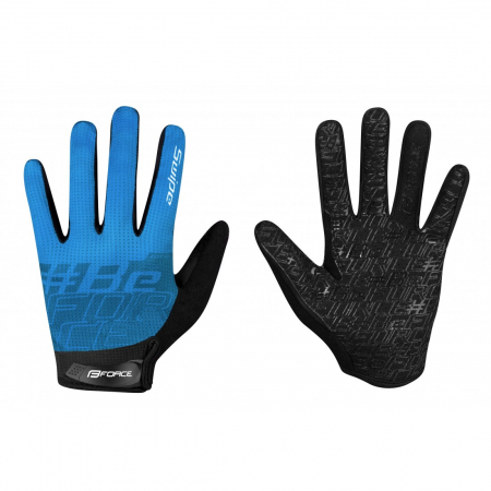 Ciclism - Manusi Force MTB Swipe Albastru XXL