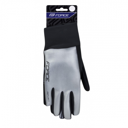 Manusi Force Reflect Alb Reflectorizant XL [1]