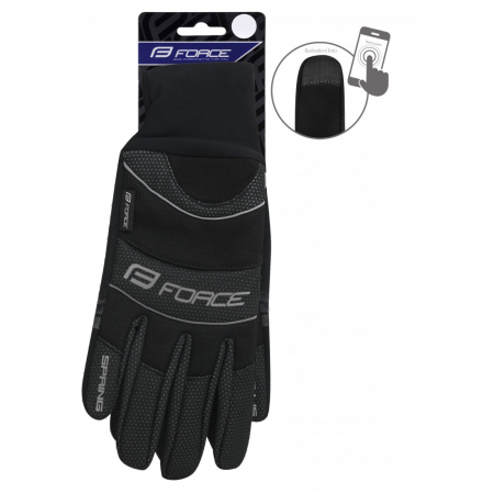 Manusi Force Windster primavara negre 3XL [1]