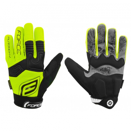 Ciclism - Manusi MTB Force Autonomy fluo S