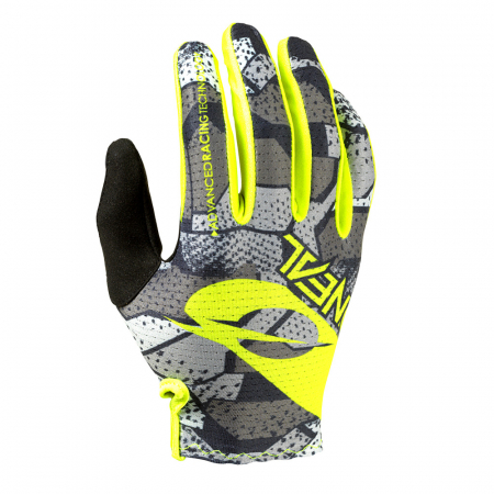 MATRIX Youth Glove CAMO V.22 gray/neon yellow XL/7 [1]