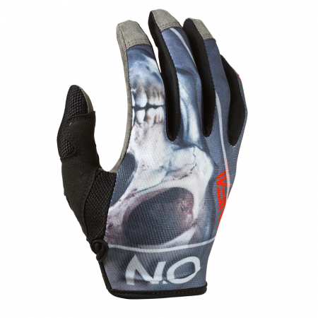 Manusi bicicleta - MAYHEM Glove BONES V.22 black/red M/8,5